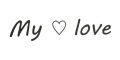 MY LOVE MY LOVE