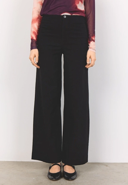 SPODNIE DAMSKIE Z SZEROKĄ NOGAWKĄ SOYACONCEPT 40899