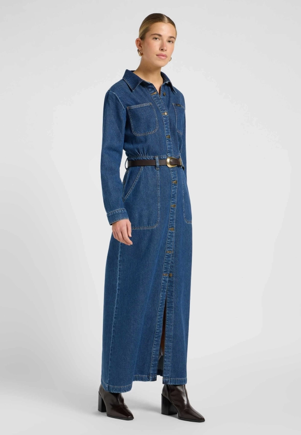 SUKIENKA JEANSOWA MAXI LEE 112370993