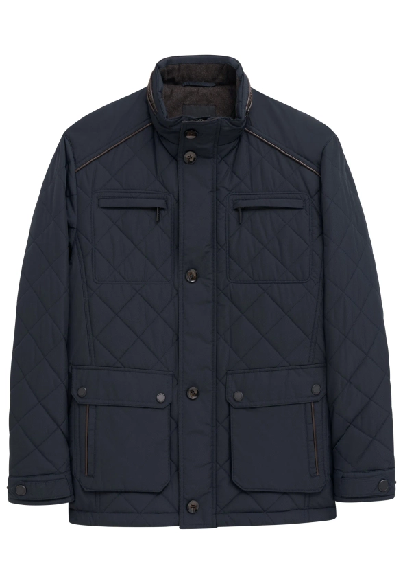 KURTKA MĘSKA Z PIKOWANIEM W ROMBY BUGATTI 977800 99052
