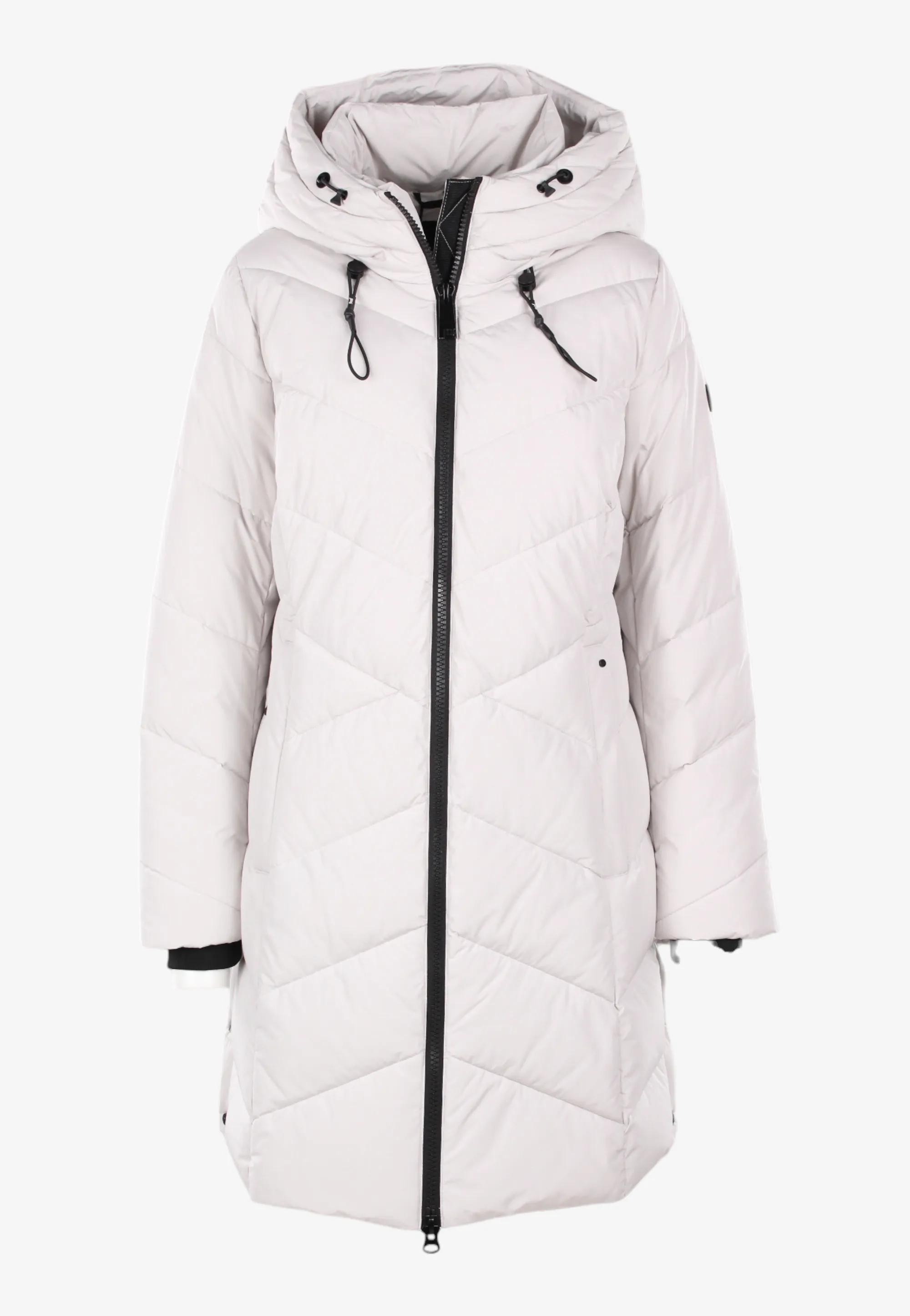 DŁUGA PIKOWANA KURTKA DAMSKA JUNGE 225-2075-80