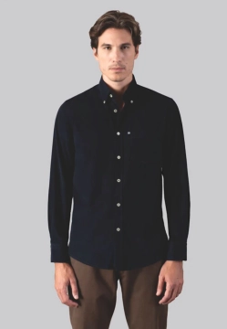 SZTRUKSOWA KOSZULA MĘSKA Z DŁUGIM RĘKAWEM ASCOT SPORT 15288209