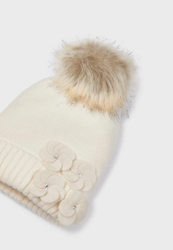 KOMPLET Z CZAPKĄ, RĘKAWICZKAMI I SZALIKEM DLA DZIEWCZYNKI MAYORAL 10 597