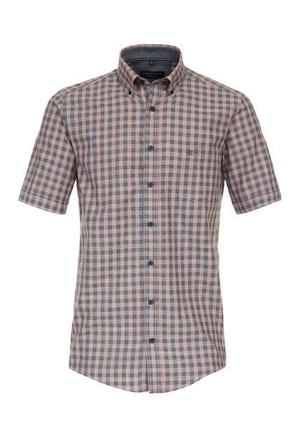 KOSZULA MĘSKA W KRATĘ Z KRÓTKIM RĘKAWEM CASAMODA 944199500