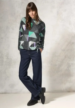 T-SHIRT DAMSKI Z GRAFICZNYM WZOREM CECIL 5 322380