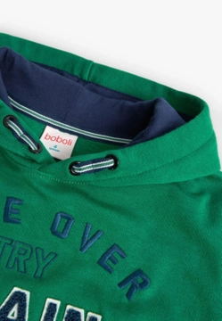 BLUZA CHŁOPIĘCA Z KAPTUREM BOBOLI 509251