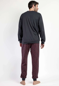 BAWEŁNIANA PIŻAMA MĘSKA Z DŁUGIM RĘKAWEM STAR WARS ADMAS 63478
