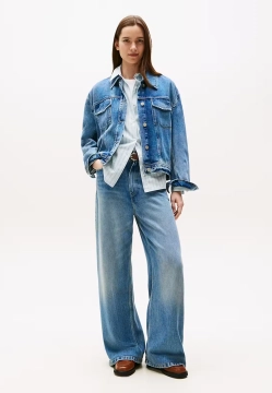 KURTKA DAMSKA JEANSOWA TOMMY HILFIGER WW0WW46485