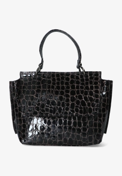 SKÓRZANA TOREBKA DAMSKA BRUNATE ST370