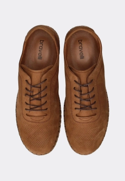 SKÓRZANE PÓŁBUTY MĘSKIE BRAVELLI 91102