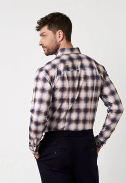 KOSZULA MĘSKA W KRATĘ DESOTO 88503-3