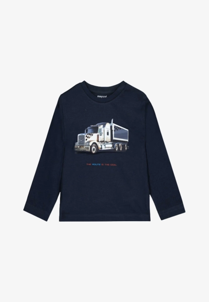 T-SHIRT CHŁOPIĘCY Z DŁUGIM RĘKAWEM MAYORAL 4085