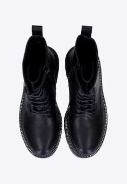 BOTKI DAMSKIE ZE SKÓRY EKOLOGICZNEJ CLYO H693151