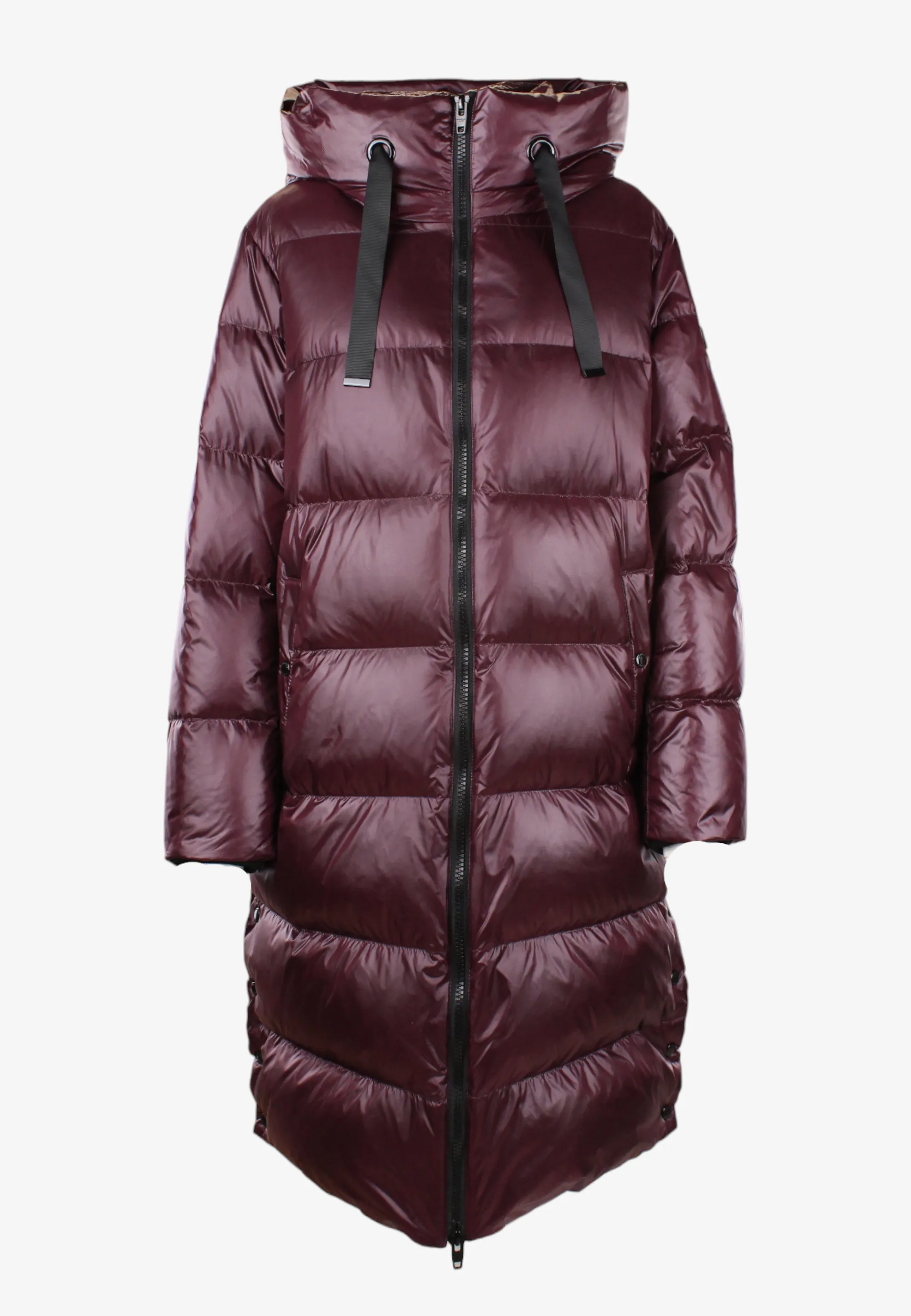 DŁUGA PUCHOWA KURTKA DAMSKA CAMILA SHINE ROCKANDBLUE 22860-3360