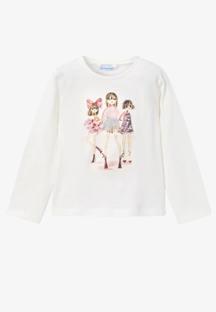 T-SHIRT DZIEWCZĘCY MAYORAL 4011