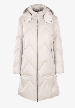 DŁUGA PIKOWANA KURTKA DAMSKA GREEN GOOSE 25705845