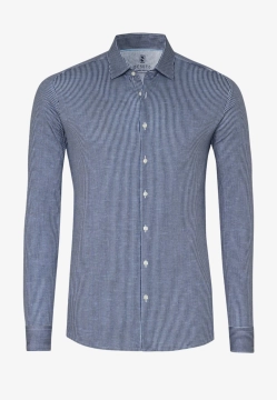 KOSZULA MĘSKA W PASKI Z DŁUGIM RĘKAWEM DESOTO 93128-3