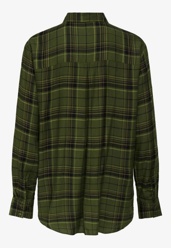 KOSZULA DAMSKA W KRATĘ Z WISKOZY JDY 15302408