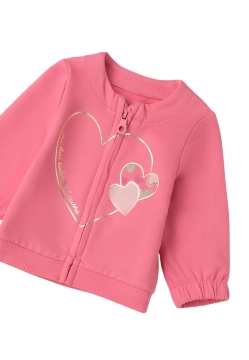 BLUZA DZIEWCZĘCA ZAPINANA NA ZAMEK I DO 4 F075