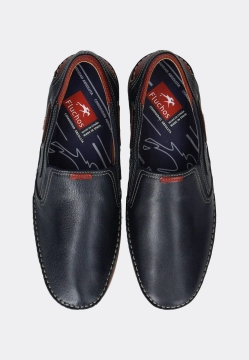 SKÓRZANE PÓLBUTY MĘSKIE FLUCHOS 9883