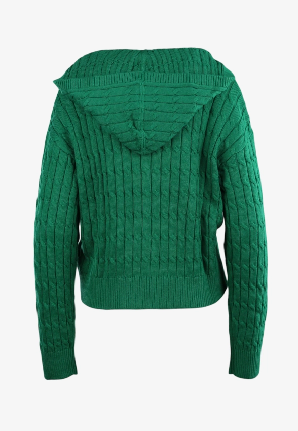 SWETER DAMSKI Z KAPTUREM ZAPINANY NA ZAMEK TOMMY HILFIGER WW0WW48440