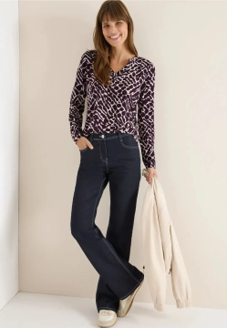 T-SHIRT DAMSKI V Z DŁUGIM RĘKAWEM CECIL 4 324161