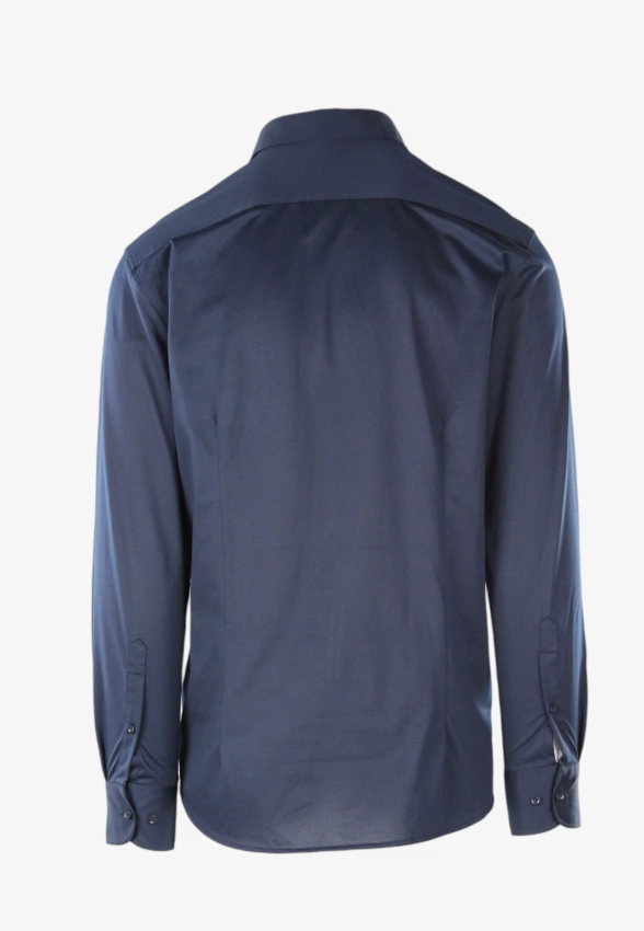 DŻERSEJOWA KOSZULA MĘSKA Z DŁUGIM RĘKAWEM PIERRE CARDIN C6 71410 0514