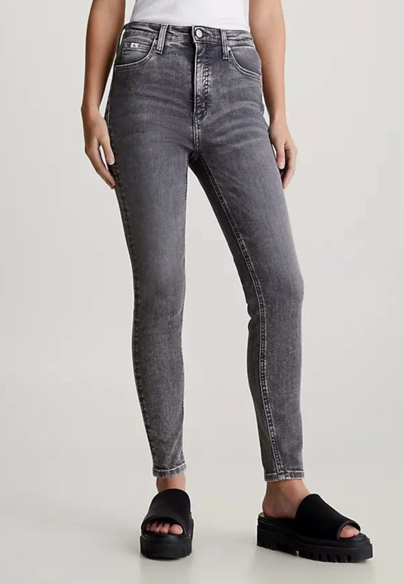 SPODNIE DAMSKIE JEANS HIGH RISE SUPER SKINNY CALVIN KLEIN JEANS J20J222771