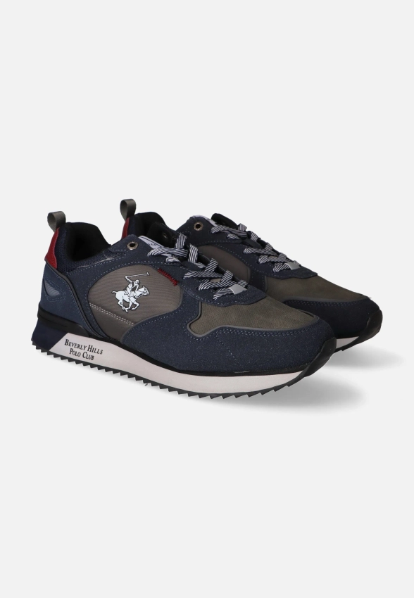 SNEAKERSY MĘSKIE BEVERLY HILLS POLO CLUB BHM523200