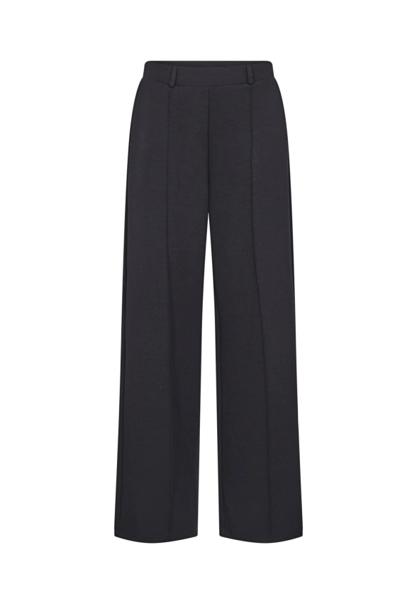 DZIANINOWE ELEGANCKIE SPODNIE DAMSKIE Z PRZESZYCIEM Z PRZODU SOYACONCEPT 27278