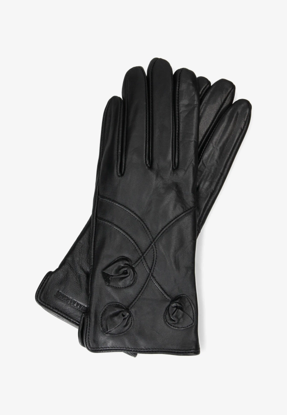 RĘKAWICZKI SKÓRZANE DAMSKIE WITTCHEN 44-6A-712-1