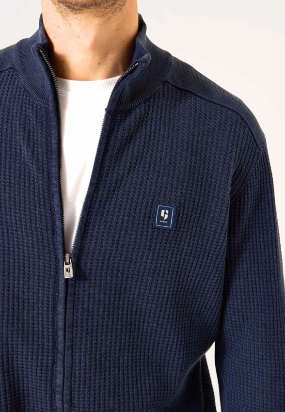 SWETER MĘSKI ZAPINANY NA ZAMEK GARCIA JEANS I51247