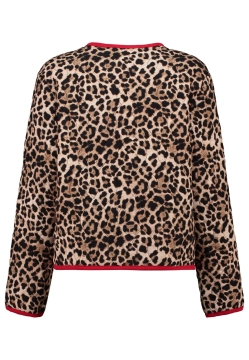 PIKOWANA KURTKA DAMSKA ZAPINANA NA ZATRZASKI HAILYS EMK-230083