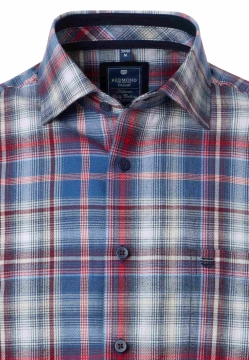 KOSZULA MĘSKA Z DŁUGIM RĘKAWEM W KRATĘ REDMOND 252090110