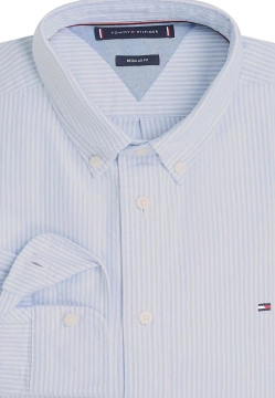 KOSZULA MĘSKA W PASY TOMMY HILFIGER MW0MW36238