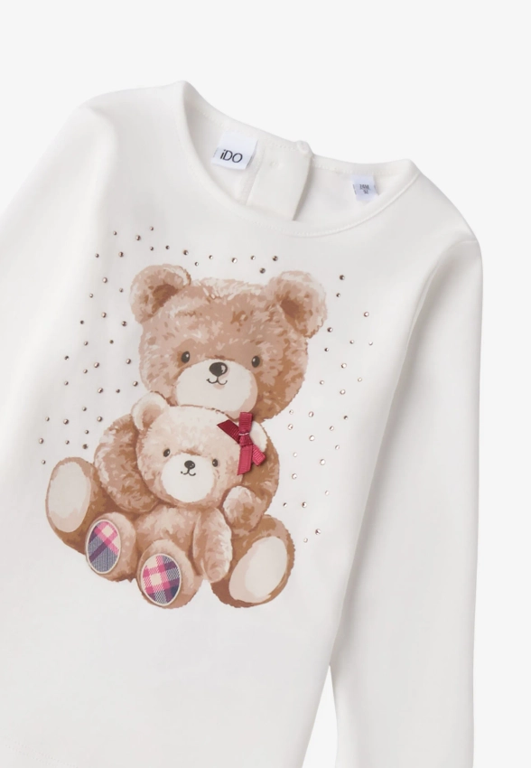T-SHIRT DZIEWCZĘCY  I DO 4 F291