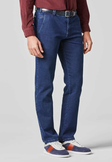 JEANSOWE SPODNIE MĘSKIE O ELEGANCKIM KROJU MODERN FIT MEYER 3921BONN