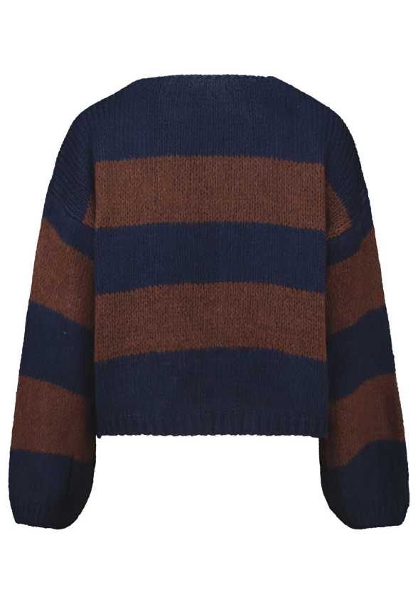 SWETER DAMSKI Z OZDOBNYM WIĄZANIEM HAILYS UNF-5248