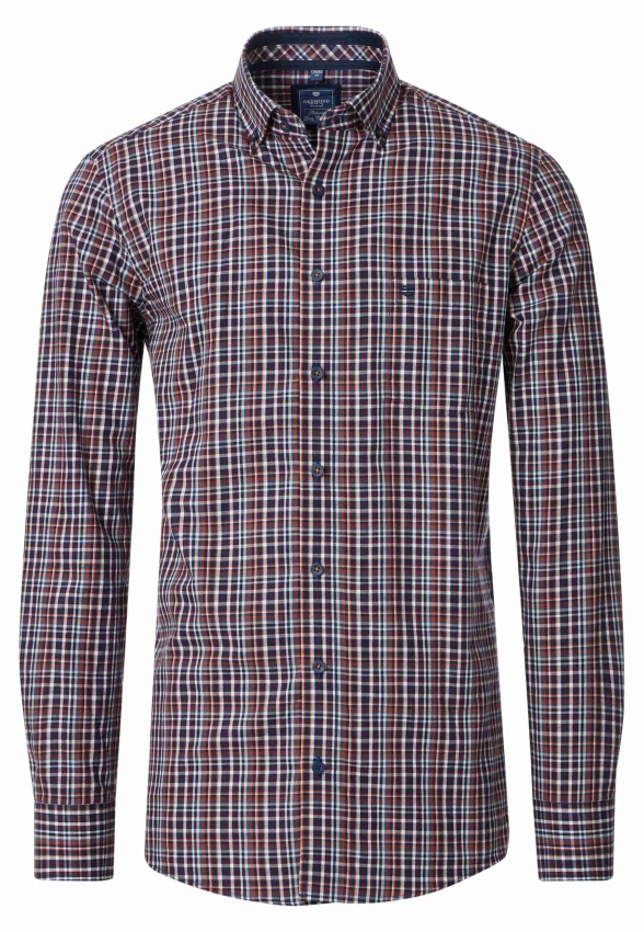 KOSZULA MĘSKA W KRATĘ REDMOND 252400111