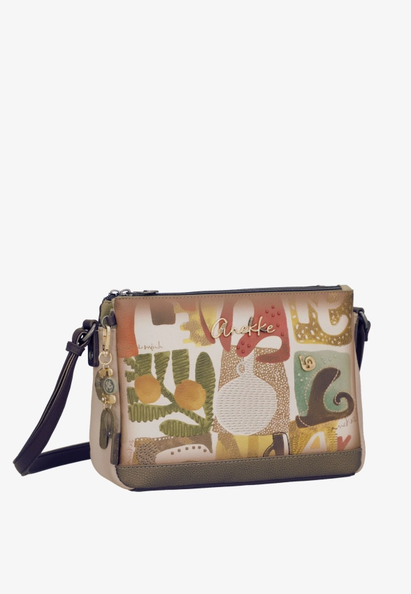 TOREBKA DAMSKA TRZEMA PRZEGRODAMI ANEKKE AMPHORA 42713-184