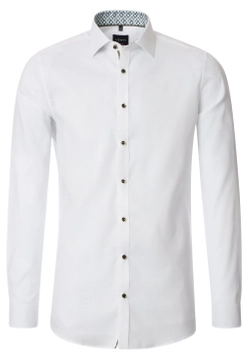 KOSZULA MĘSKA Z DŁUGIM RĘKAWEM BODY FIT VENTI 144325100