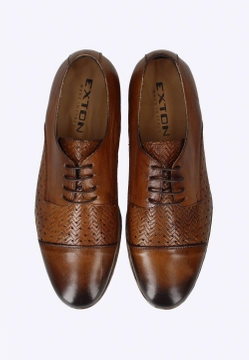 ELEGANCKIE SKÓRZANE PÓŁBUTY MĘSKIE EXTON 1029