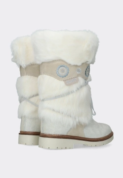 ŚNIEGOWCE DAMSKIE Z NATURALNEGO FUTRA OLANG ARTIKBTX