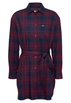 SUKIENKA DAMSKA W KRATĘ TOMMY JEANS DW0DW18728