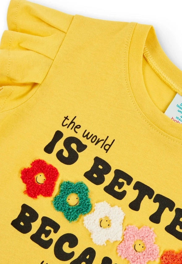 T-SHIRT DZIEWCZĘCY BOBOLI 416135