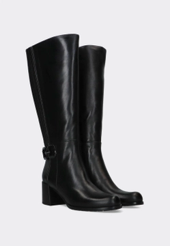 ELEGANCKIE KOZAKI DAMSKIE ZE SKÓRY ACCADEMIA 6261