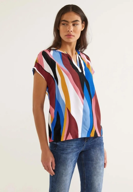 BLUZKA DAMSKA  Z NADRUKIEM STREET ONE 5 344004