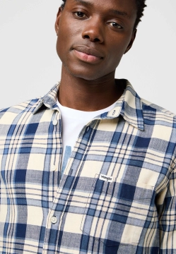 KOSZULA MĘSKA WRANGLER INDIGO 112371652