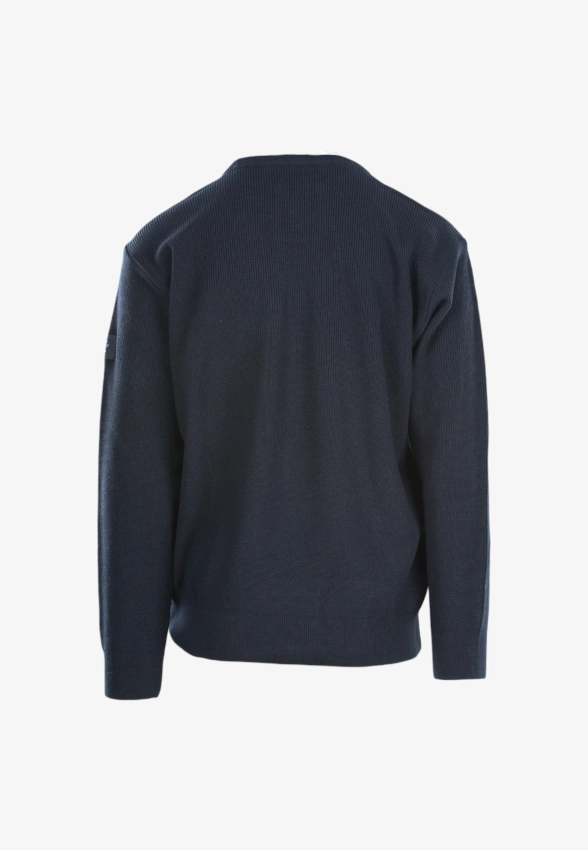 SWETER MĘSKI Z DOMIESZKĄ WEŁNY SAIL EXP 7051