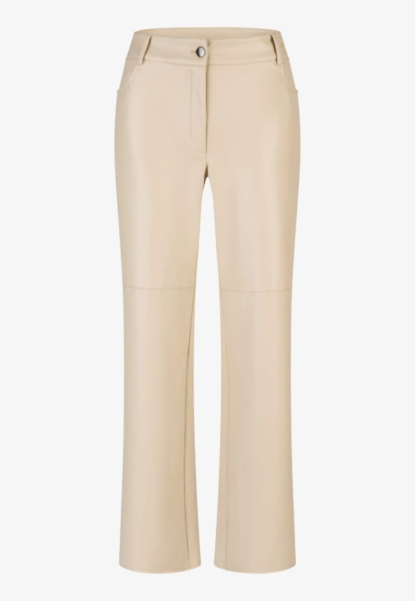 SPODNIE DAMSKIE ZE SKÓRY EKOLOGICZNEJ BARBARA LEBEK 37810052